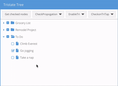Ext JS 8.0 TreePanel 3단계 체크박스